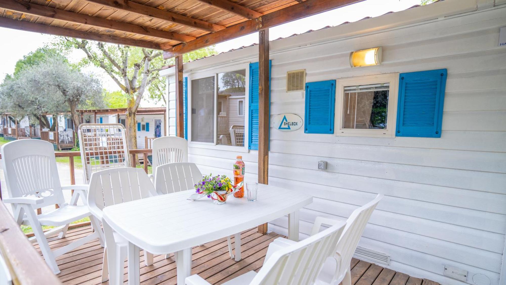 Happy Camp Mobile Homes In Camping Karavomilos Beach Sami  Exterior photo